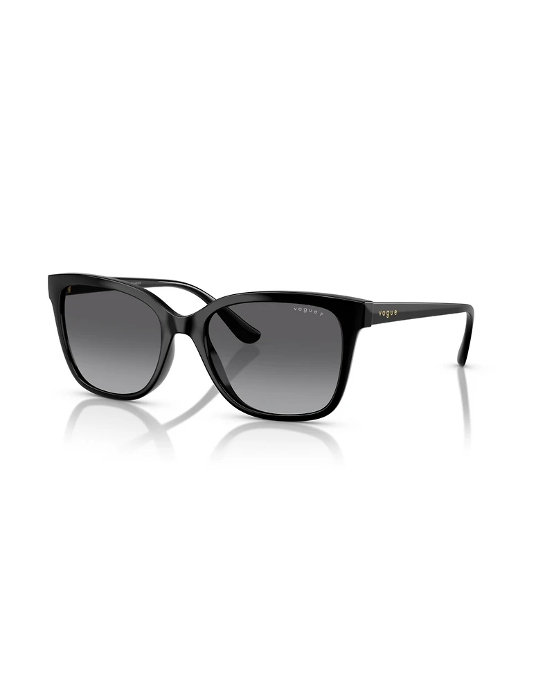 Vogue Eyewear Women's Polarized Rectangle Sunglasses, VO5426S