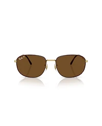 Ray-Ban Unisex Polarized Rectangle Sunglasses, RB3754