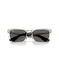 Ray-Ban Unisex Wayfarer Deluxe Square Sunglasses, RB3875