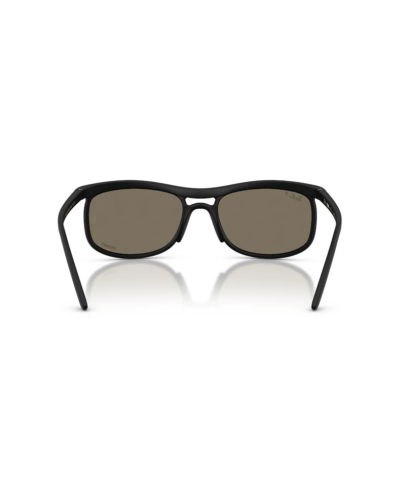 Ray-Ban Unisex Polarized Lenses Lite Force Square Sunglasses