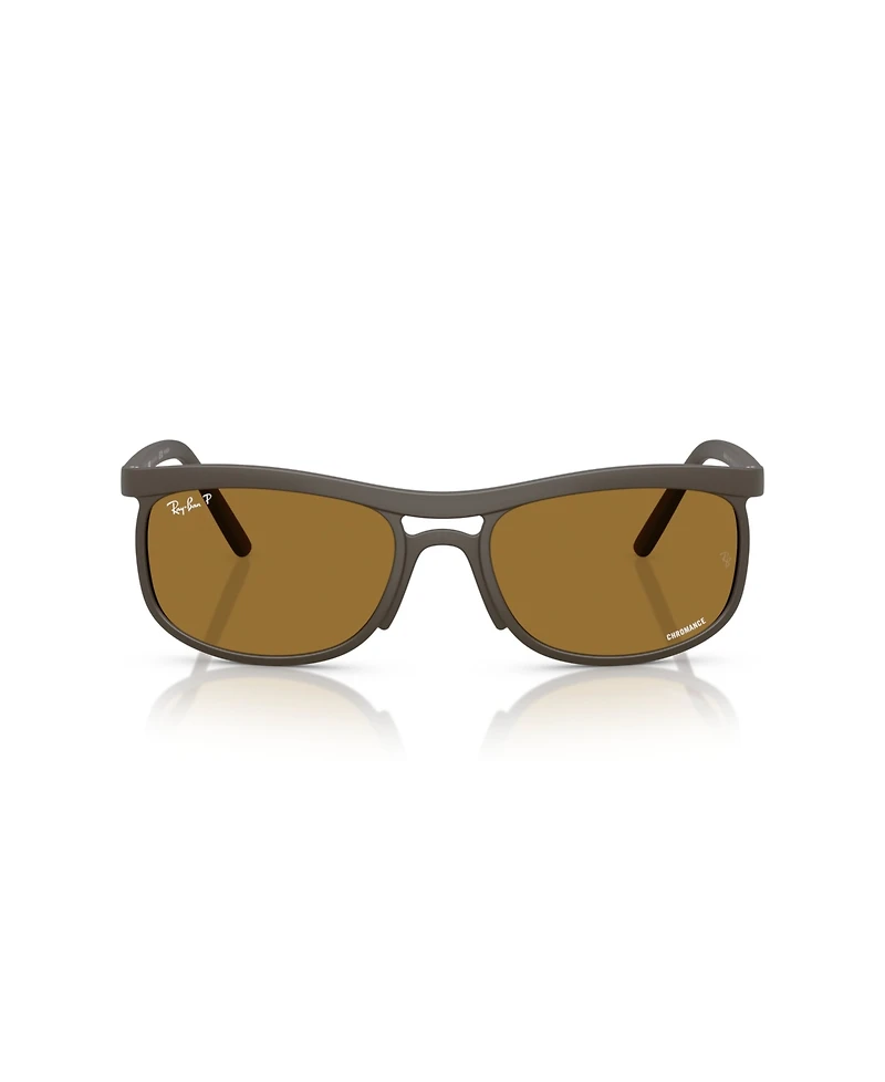 Ray-Ban Unisex Polarized Lenses Lite Force Square Sunglasses