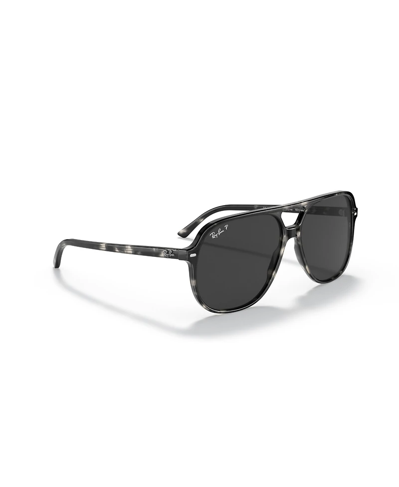 Ray-Ban Unisex Polarized Square Sunglasses, Bill RB2198
