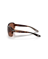 Costa Del Mar Women's Polarized Square Sunglasses, Seadrift 6S9114