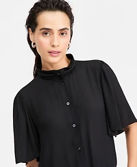 Emme Marella Emmseggio Petal-Sleeve Shirt