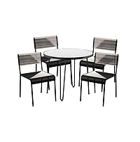 Augusta Home Watkindale 4 Chair Bistro Set