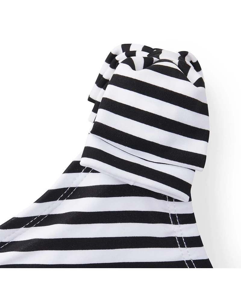 Hope & Henry Girls Hope and Henry Asymmetrical One-Piece Swimsuit