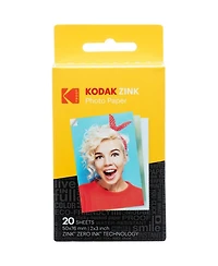 Kodak Step Digital Instant Camera Starter Bundle with Photo Paper, Case, Photo Album, Markers and More