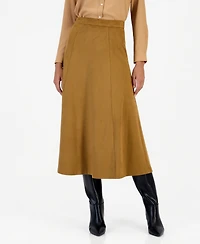 Emme Marella Women's Emmsamba High-Waisted A-Line Midi Skirt