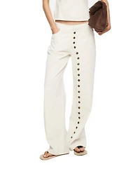 Lioness Women's Button-Front Penny Pants