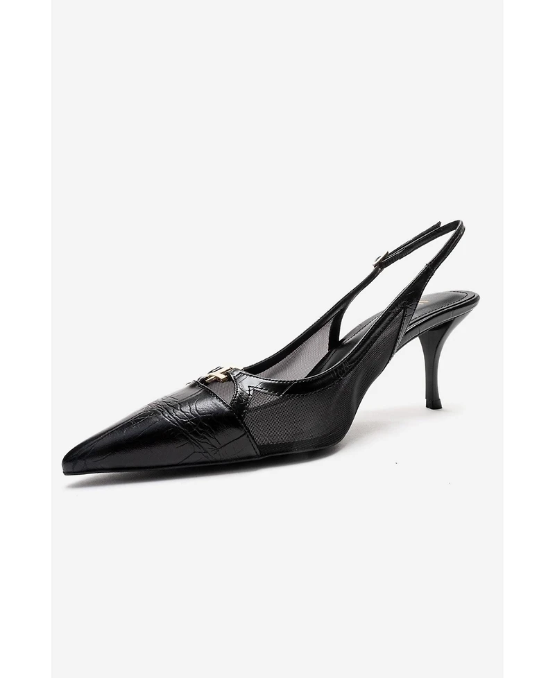 Prologue Women's Shoes Orella Stiletto Mesh Pump