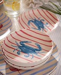Oneida 24 Seven Melamine Wharfside 12-Piece Dinnerware Set, Service for 4
