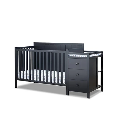 Sorelle Essex Convertible Crib and Changer Combo for Nursery