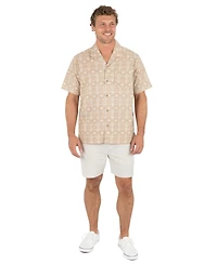 Hurley Men's Camp Collar Short-Sleeves Shirt