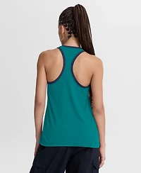 Nike Women's Teal Seattle Mariners Tri-Blend Dri-fit Racerback Tank Top