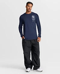 Nike Men's Navy New York Yankees 2-Hit Legend Dri-fit Long Sleeve T-Shirt