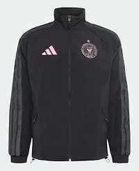 Adidas Men's Black Inter Miami Cf 2026 Anthem Raglan Full-Zip Jacket