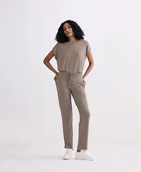 Reistor Women's Relaxed Tee in Earth Grey