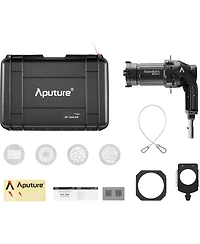 Aputure Spotlight Mount Ii Projection Lens Modifier Kit with 26 Degree Lens for Storm 400x and Storm 700x fixtures
