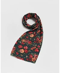 Fable England Roses Teal Pashmina Scarf