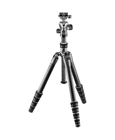 Gitzo GT1555T Traveler Series 1 5-Section Carbon Fiber Tripod with GH1382TQD Center Ball Head