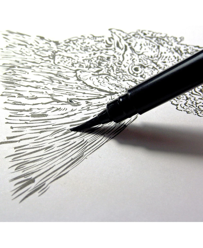 Pentel Pocket Brush Pen with 2 Refills