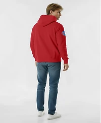 Champion Men's Red Philadelphia Phillies Reverse Weave Chenille Hoodie