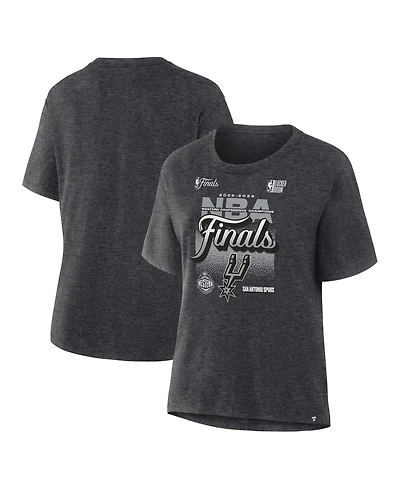 Fanatics Women's Charcoal San Antonio Spurs 2026 Western Conference Champions Locker Room T-Shirt
