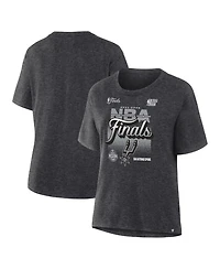 Fanatics Women's Charcoal San Antonio Spurs 2026 Western Conference Champions Locker Room T-Shirt