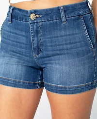 Celebrity Pink Women's Denim Trouser Shorts