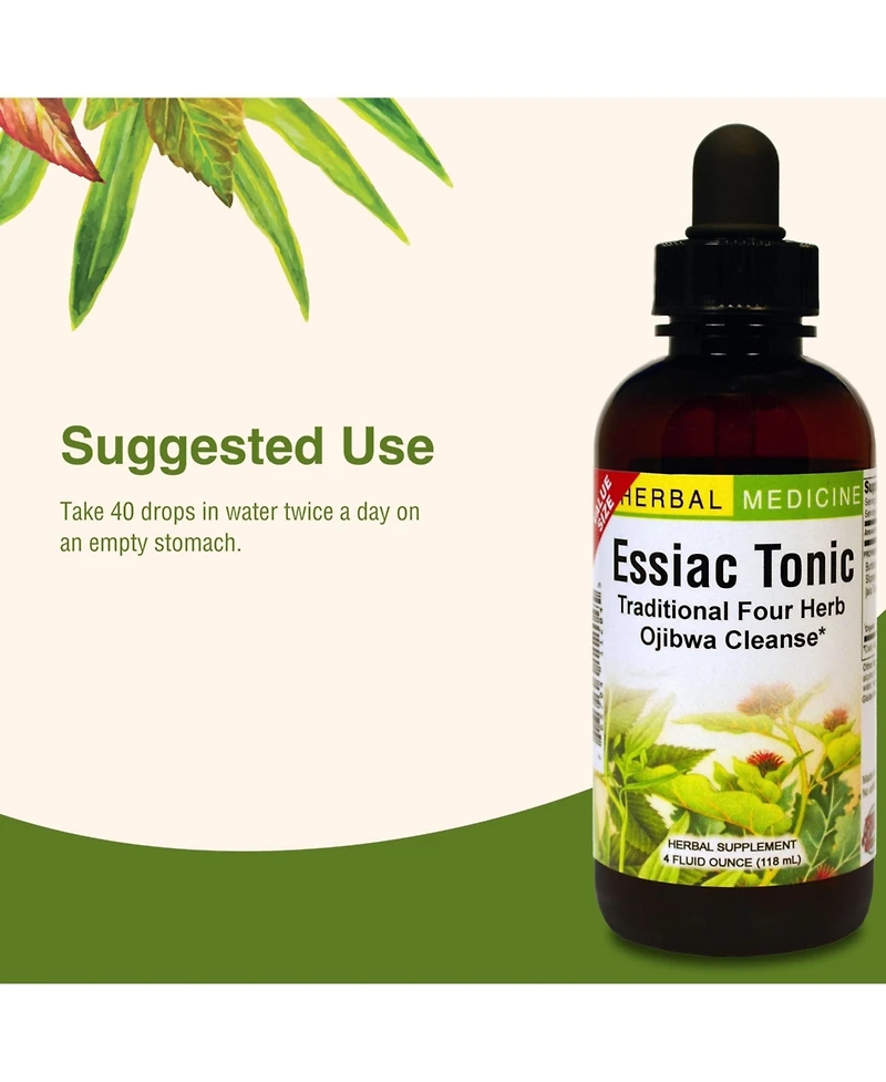 Herbs Etc. Essiac Tonic, 4 Oz