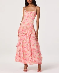 Astr the Label Women's Livia Scoop Neck Sleeveless Maxi Dress