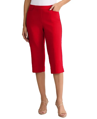 Jones New York Women's Cropped Wide-Leg Pants