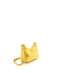 Pre-Owned Prada Mini Re-Edition Hobo Saffiano Leather