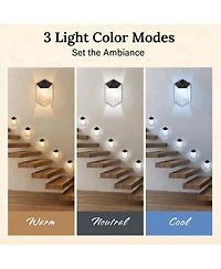 Bell + Howell -Pack Wireless Touch Led Wall Light Sconces with Remote