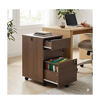 Slickblue Locking 3 Drawer File Cabinet Pedestal for Office Desk