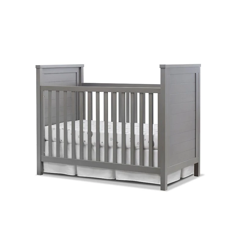 Sorelle Farmhouse Classic Pine Crib, Weathered