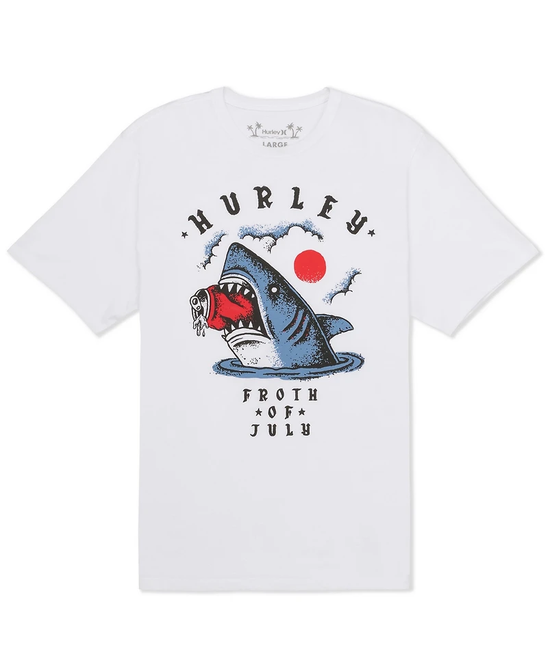 Hurley Men's Froth Of July Short-Sleeve T-Shirt