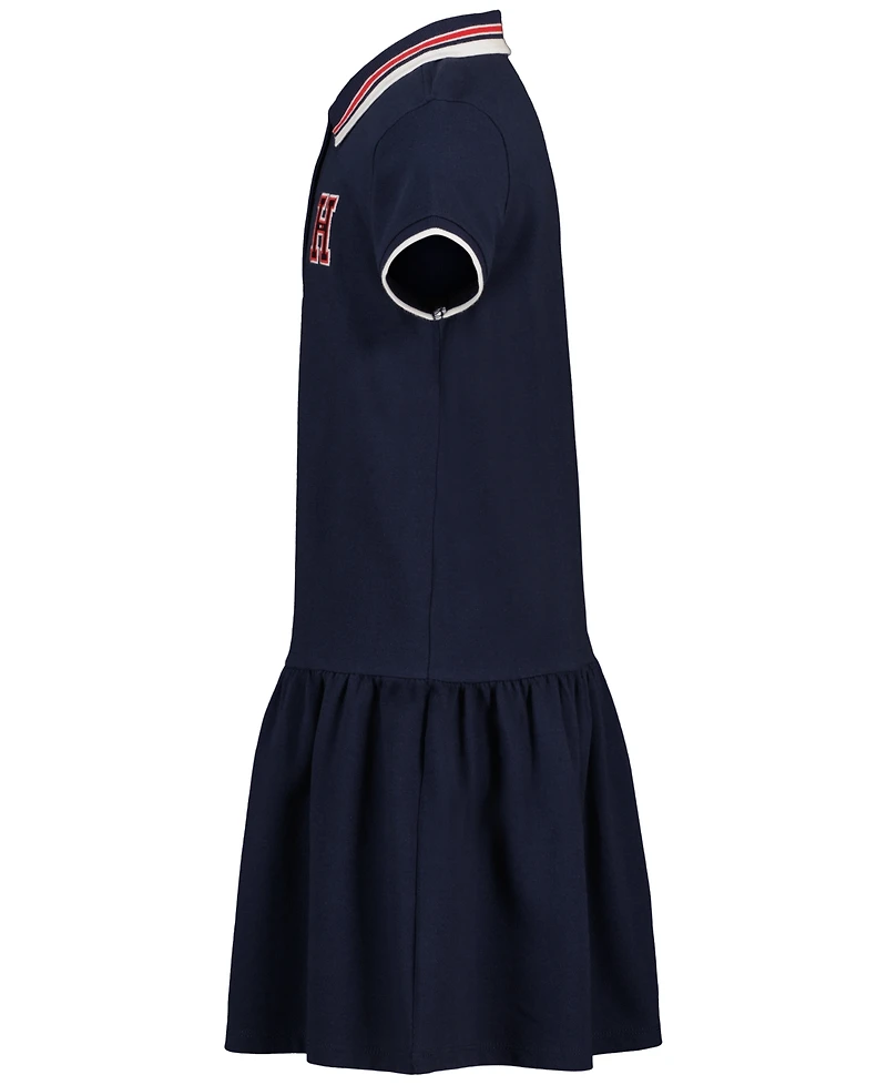 Tommy Hilfiger Girls' 7-16 Short-Sleeve Polo Dress