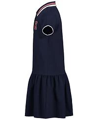 Tommy Hilfiger Girls' 7-16 Short-Sleeve Polo Dress