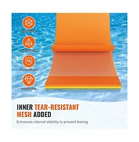 Ruie Floating Water Mat 9 x 6 feet 3 Layer Floating Dock for Adults Kids 1.3 inch Thick