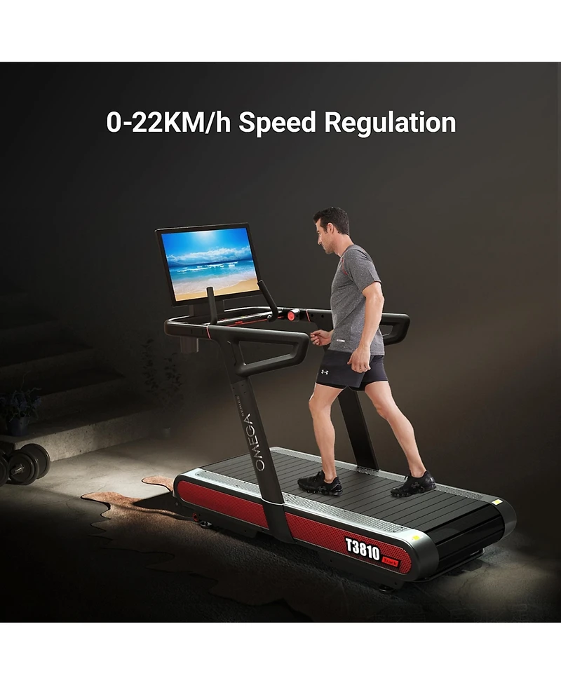 Harison Commercial Treadmill, with App Connectivity and Preset Programs(Hrm-T3810)