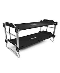 Disc-o-Bed Youth Double Cot Kid-o-Bunk with 200 Pound Capacity and Carry Bag