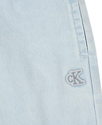 Calvin Klein Girls' 7-16 Logo Denim Jeans