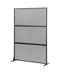 sumyeg Metal Privacy Screen with Expansion Bolts and Connection Screws for Indoor Outdoor Use