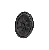 Kicker 12" CompRT 4-Ohm Subwoofer Slim Design High-Performance Bass - 48CWRT124