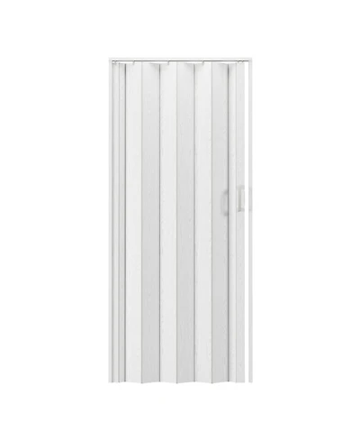 sumyeg With Pvc Foldable Accordion Door Room Divider for Indoor Space Separation and Privacy Use