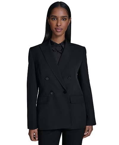 Karl Lagerfeld Women's Double-Breasted Blazer