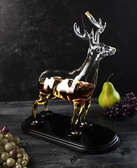 The Wine Savant Stag Antler 25 oz. Decanter