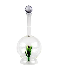 The Wine Savant Aloe Plant Shaped 25 oz. Tequila Decanter