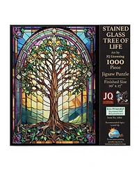 SunsOut Stained Glass Tree of Life 1000 piece Jigsaw Puzzle for Adults